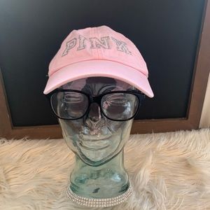 PINK baseball cap